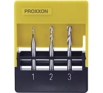 Набор фрез твердосплавных (3 шт; 1,2,3 мм) Proxxon PR- 27116