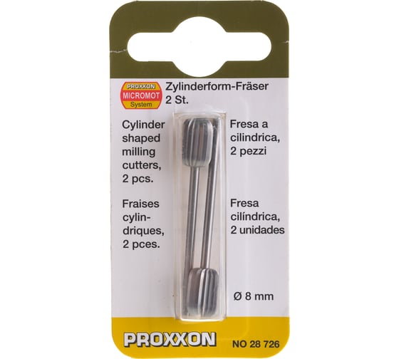 Фреза (2 шт; 8 мм) Proxxon PR- 28726