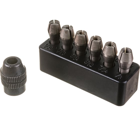 Набор цанг стальных (6 шт; 1-3.2 мм) Proxxon PR- 28940