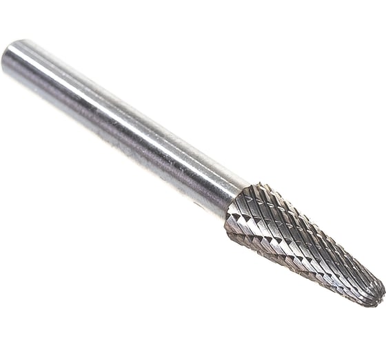 Борфреза твердосплавная сфероконическая с двойной насечкой (8х22 мм; хвостовик 6 мм) ПНЕВМО-ТРЕЙД L0822-M06 1