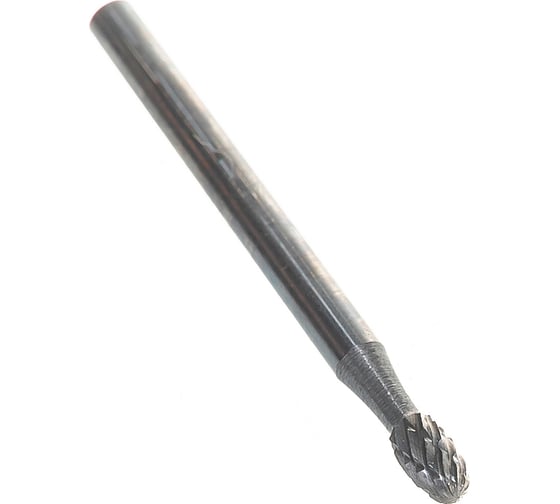 Борфреза твердосплавная овальная с двойной насечкой (3х5.5 мм; хвостовик 3 мм) ПНЕВМО-ТРЕЙД E0305-M03 1