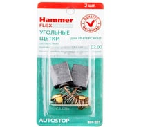 Щетки угольные RD (2 шт; 8х14.5х16 мм) для Интерскол УШМ-2300 HAMMER 65819