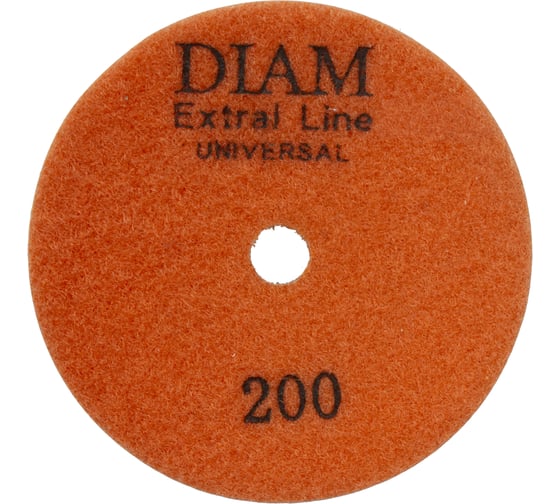 Круг алмазный гибкий шлифовальный Extra Line Universal №200 (100х2.5 мм; сухая/мокрая) DIAM 000674