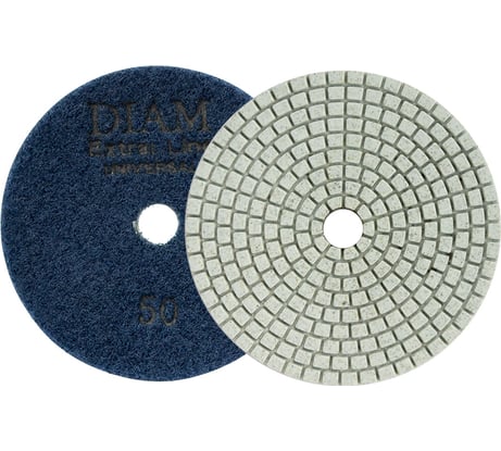 Круг алмазный гибкий шлифовальный Extra Line Universal №50 (100х2.5 мм; сухая/мокрая) DIAM 000672