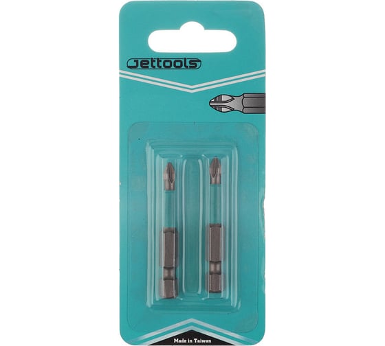 Насадка магнитная для больших нагрузок (2 шт; 50 мм; PH0) Jettools W2-21-0500-2 1