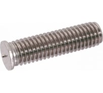 Шпилька приварная М6, 10 мм, A2, 25 шт ЦКИ 7749107