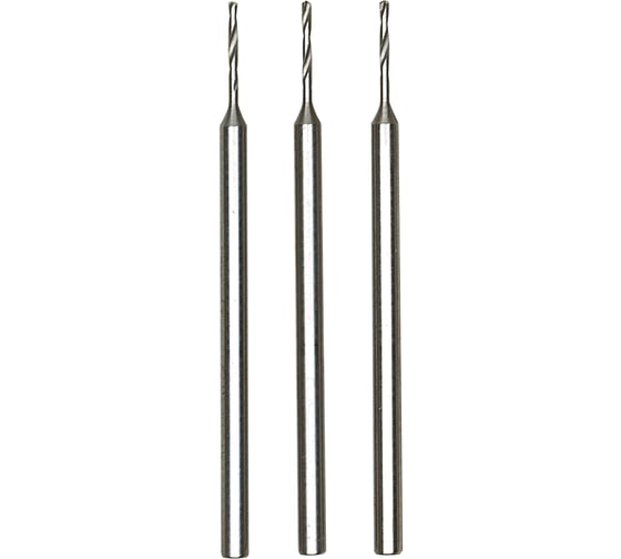Сверло (3 шт; 0.8х6х44 мм) Proxxon PR- 28852 1