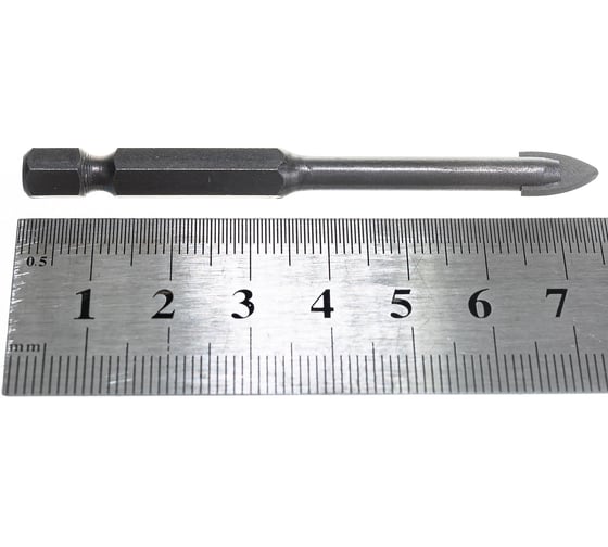 Сверло по кафелю и стеклу (6 мм; шестигранный хвостовик) EКТО DS-109-0600-0075