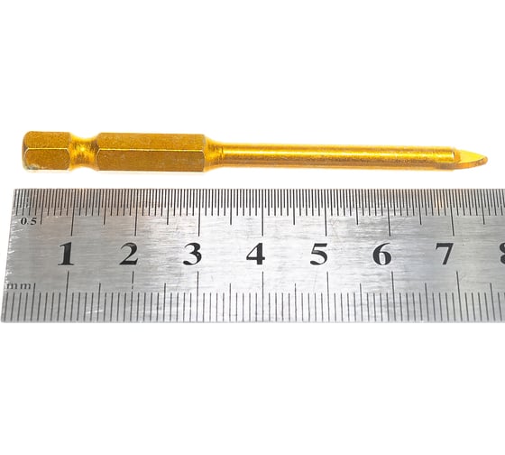 Сверло по кафелю и стеклу (5 мм; шестигранный хвостовик) EКТО DS-109-0500-0060