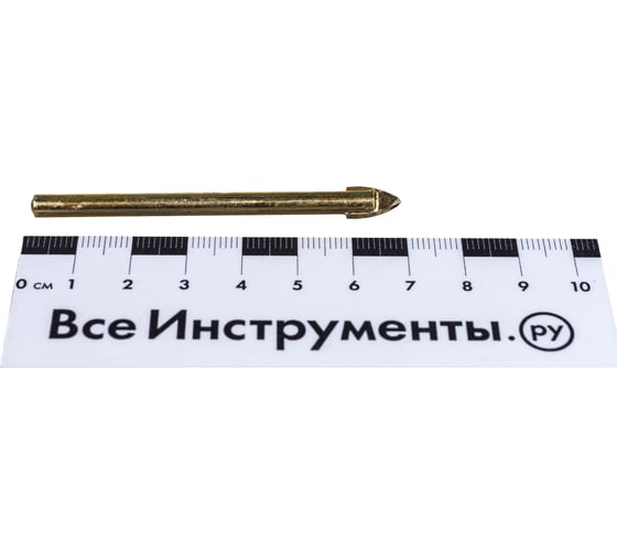 Сверло по кафелю и стеклу (6 мм; цилиндрический хвостовик) EКТО DS-009-0600-0075