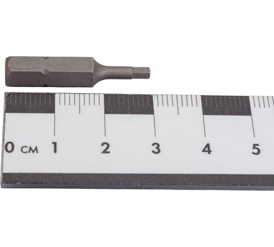Бита 6-гранная (H2.5x30 мм; 1/4") JTC JTC-11530025