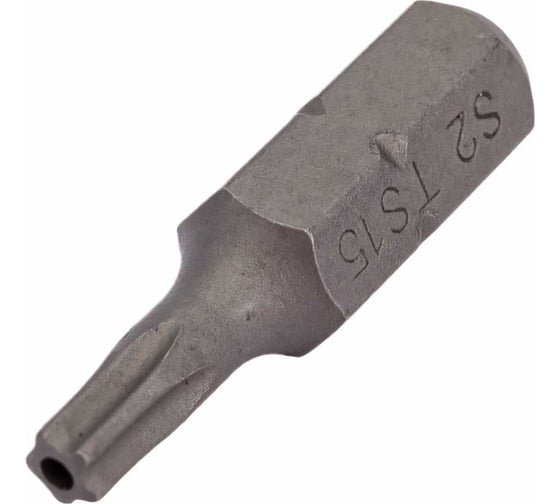 Вставка 5-гранная TORX с отверстием (TS15Hх25 мм; 1/4") JTC 1192515