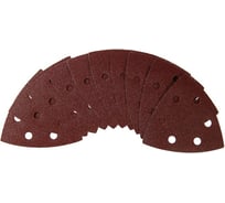 Треугольник абразивный под липучку перфорированный (10 шт; 93 мм; Р100) TUNDRA 2603063