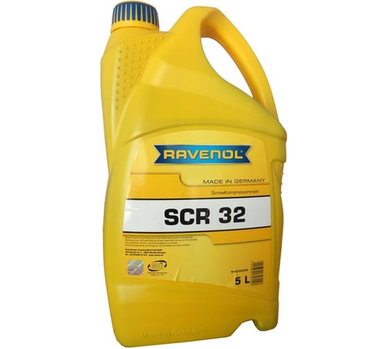 Компрессорное масло Kompressorenoel Screw SCR32 new 5 л RAVENOL 1330304-005-01-999 1