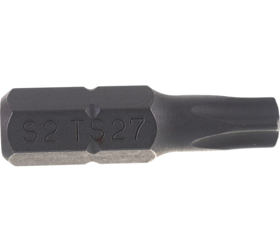 Вставка 5-гранная TORX с отверстием (TS27Hх25 мм; 1/4") JTC 1192527