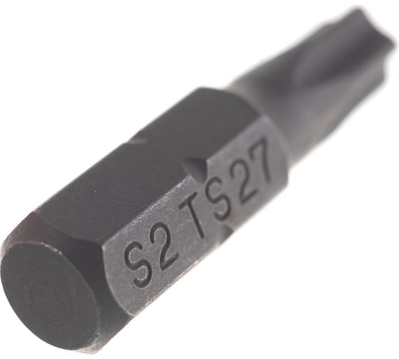 Вставка 5-гранная TORX с отверстием (TS27Hх25 мм; 1/4") JTC 1192527