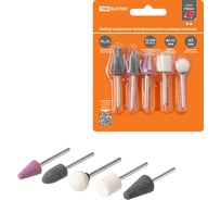 Набор мини-шарошек TDM ELECTRIC борфрез шлифовальных абразивных Ø 3мм SQ1097-0501