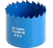 Коронка биметаллическая с дополнительной фиксацией (54 мм; M16) TUNDRA 1935875