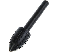 Шарошка параболическая стальная по дереву (13x23 мм; хвостовик 6 мм) TUNDRA 3005489