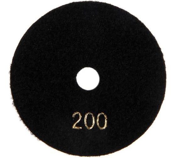 Круг шлифовальный алмазный гибкий для мокрой шлифовки (100 мм; №200) TUNDRA 3594925