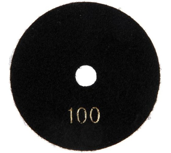 Круг шлифовальный алмазный гибкий для мокрой шлифовки (100 мм; №100) TUNDRA 3594924