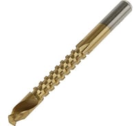 Сверло фрезерное универсальное (8x95 мм; HSS TiN; цилиндрический хвостовик) ТУНДРА 3005538