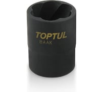 Головка для поврежденных болтов и гаек 15 мм, 1/2"DR TOPTUL BAAK1615