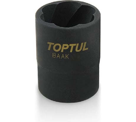 Головка для поврежденных болтов и гаек 22 мм, 1/2"DR TOPTUL BAAK1622