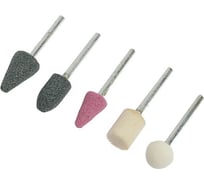 Набор шарошек абразивных (5 шт; хвостовик 3 мм) TUNDRA 4266124