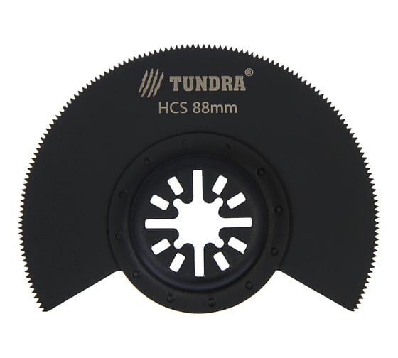Насадка полукруг отрезная по дереву (88 мм; мелкий зуб; HCS) для МФИ TUNDRA 3015798