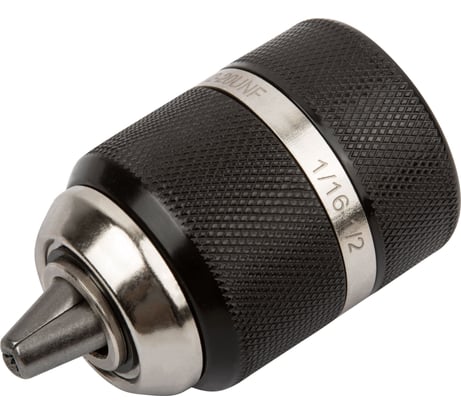 Патрон стальной 3-х кулачковый (2-13 мм; 1/2") для ударных дрелей FIT HQ 37838