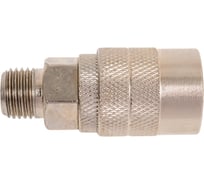 Адаптер с запорным клапаном 1/4" на шланг-пистолет FIT IT 81114