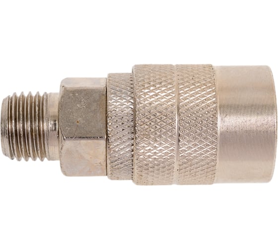 Адаптер с запорным клапаном 1/4" на шланг-пистолет FIT IT 81114