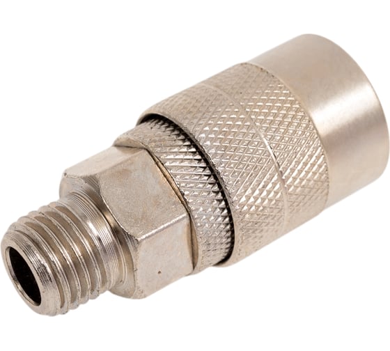 Адаптер с запорным клапаном 1/4" на шланг-пистолет FIT IT 81114