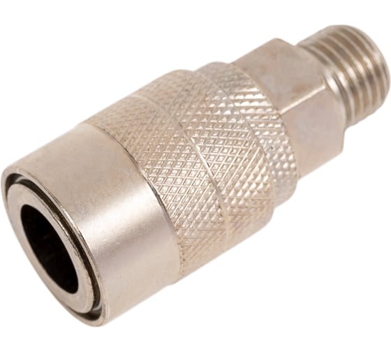 Адаптер с запорным клапаном 1/4" на шланг-пистолет FIT IT 81114