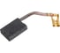 Комплект графитовых щеток AEG/MILWAUKEE OEM 4931441104, 2 шт Asein 1383J 3