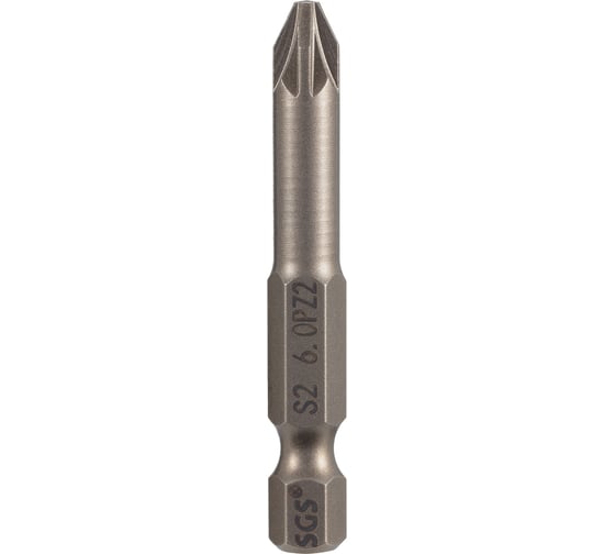 Бита PZ2, 50 мм, S2 SGS 6350-6.0-PZ2