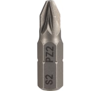 Бита PZ2, 25 мм, S2, 1 шт SGS 6325-PZ2