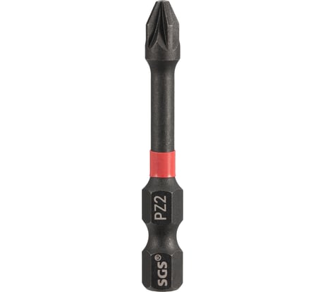Бита ударная Impact PZ2, 50 мм, S2, 1 шт SGS 6350-PZ2-IB