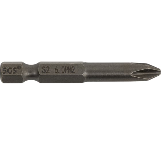 Бита PH2, 50 мм, S2 SGS 6350-6.0-PH2