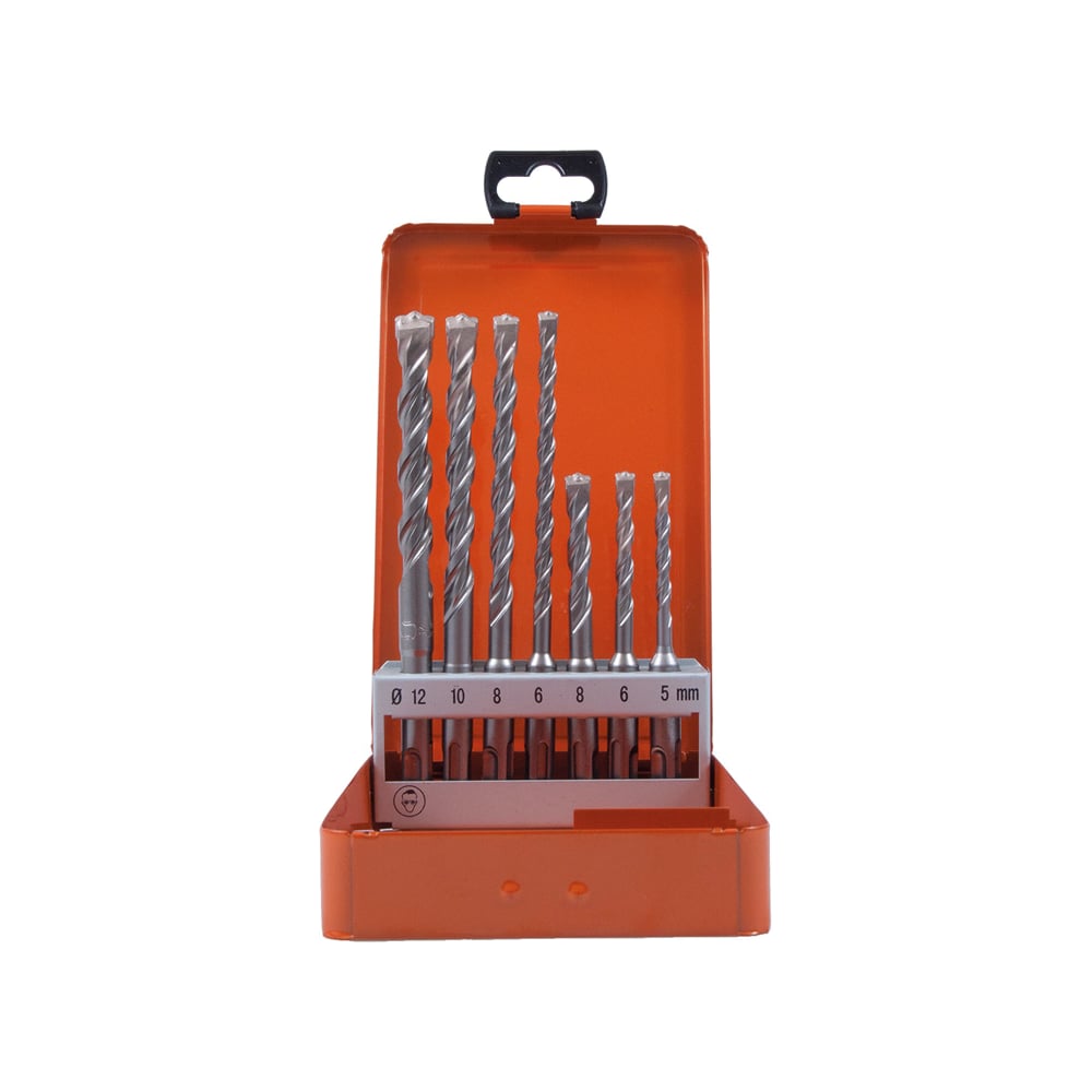 Набор буров (7 шт; 5-12 мм; SDS-plus) ROJAHN 83300 - выгодная цена ...