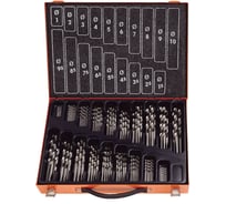 Набор сверл спиральных BASIC (170 шт; 1-10 мм; шаг 0.5 мм; HSS-G) PROJAHN 60616