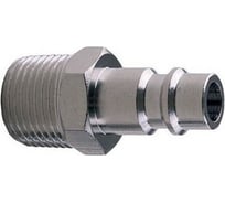 Штекер (10 шт/уп; наружная резьба; М 1/4") для пневморозеток Х300 U И Х300 Walcom 11041/10