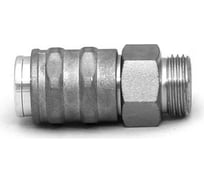 Пневморозетка быстроразъемная универсальная GLOBAL U (наружная резьба; М 1/2") WALCOM 10303U