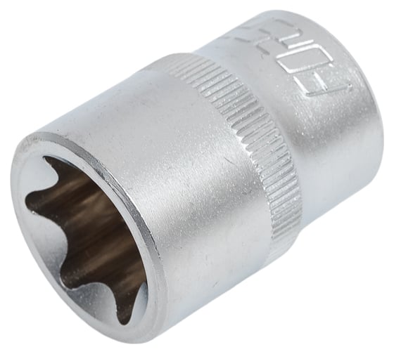Набор головок Е-профиль 1/4"&3/8"&1/2" на планке 15 предметов Forsage F-4158(9668)