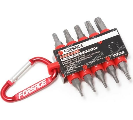 Набор бит-торкс 10 предметов Forsage F-21032(8368)