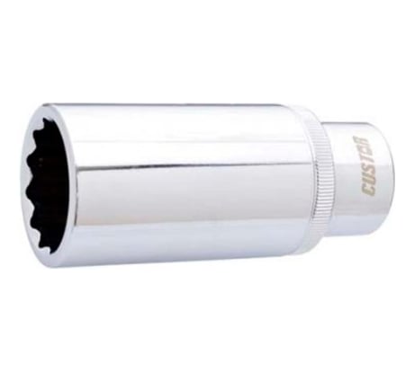 Головка торцевая 12-гранная глубокая (21 мм; 1/2") CUSTOR 0477210