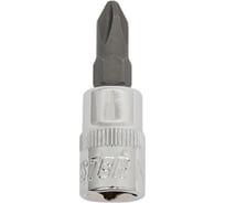 Головка торцевая со вставкой (PH2; 37 мм; 1/4") CUSTOR 4300237