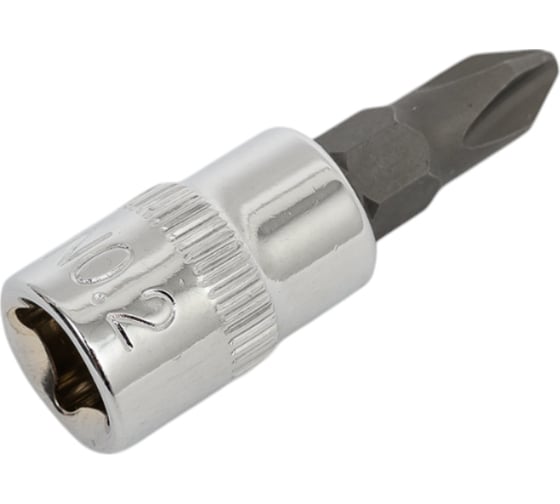 Головка торцевая со вставкой (PH2; 37 мм; 1/4") CUSTOR 4300237