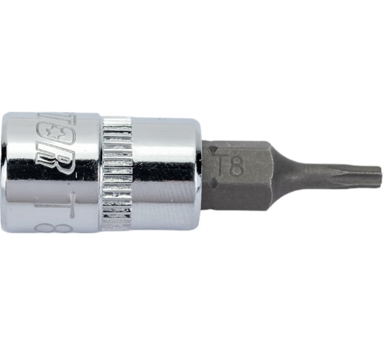Головка торцевая со вставкой TORX (T8; 37 мм; 1/4") CUSTOR 4500837 1